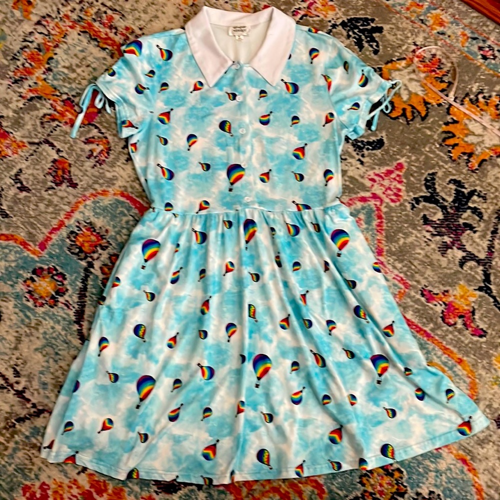 Rainbow Balloons super comfy and fun dress!